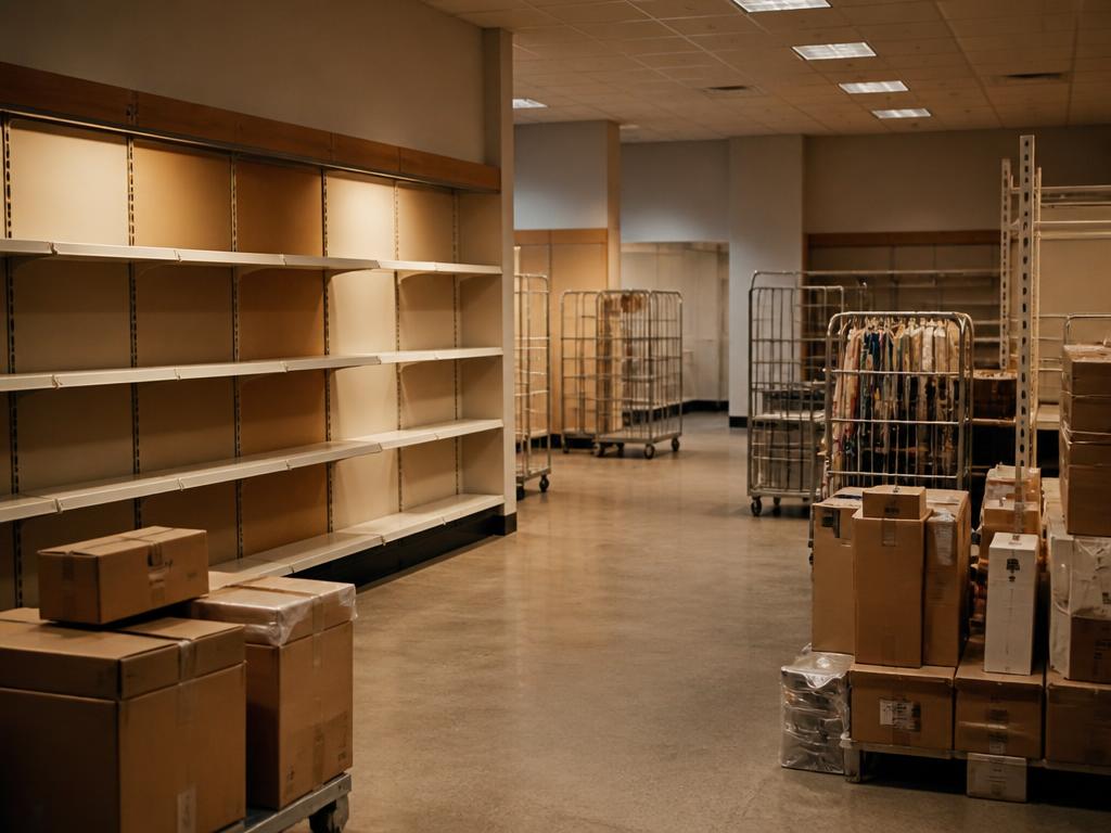 Restpartijen faillissement & bedrijfsbeëindiging in het magazijn