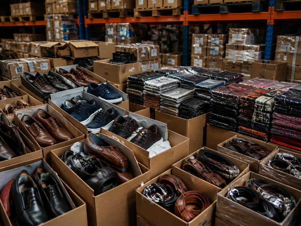 Restpartijen schoenen & accessoires in het magazijn